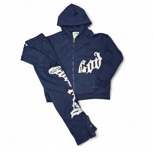 Godspeed OG Logo Sweatsuit V2 ‘Navy’
